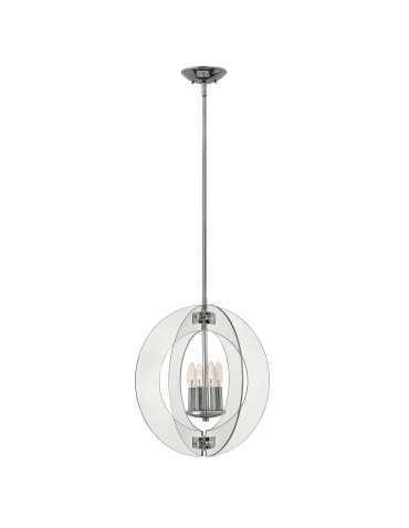 Elstead SOLSTICE Żyrandol E14 4x60W Chrom HK-SOLSTICE-P