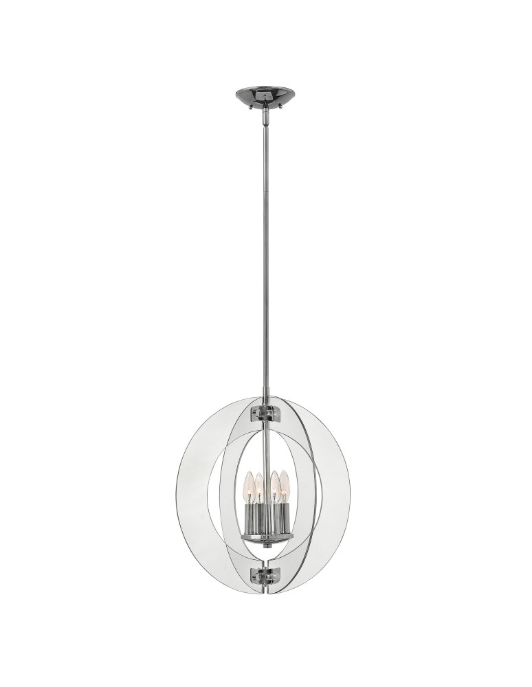 Żyrandole nowoczesne - Elstead SOLSTICE Żyrandol E14 4x60W Chrom HK-SOLSTICE-P - produkt kolory-swiatla.pl 1