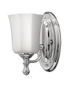 Elstead SHELLY Kinkiet G9 1x3W IP44 Chrom HK-SHELLY1-BATH