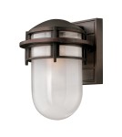 Kinkiety zewnętrzne - Elstead REEF Kinkiet E27 1x60W IP44 Brązowy HK-REEF-SM-VZ - product 1