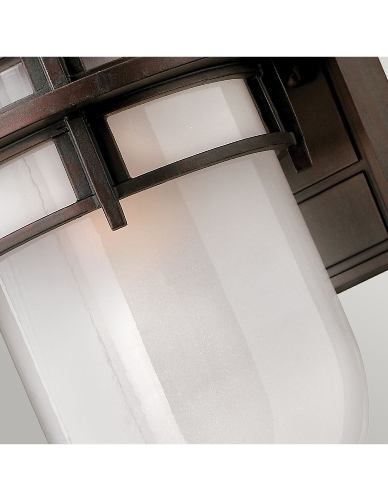 Elstead REEF Kinkiet E27 1x60W IP44 Brązowy HK-REEF-SM-VZ