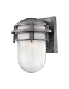 Elstead REEF Kinkiet E27 1x60W IP44 Grafitowy HK-REEF-SM-HE