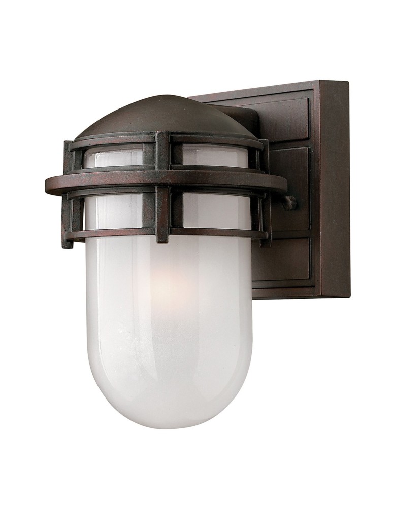 Kinkiety zewnętrzne - Elstead REEF Kinkiet E27 1x60W IP44 Brązowy HK-REEF-MINI-VZ - produkt kolory-swiatla.pl 1