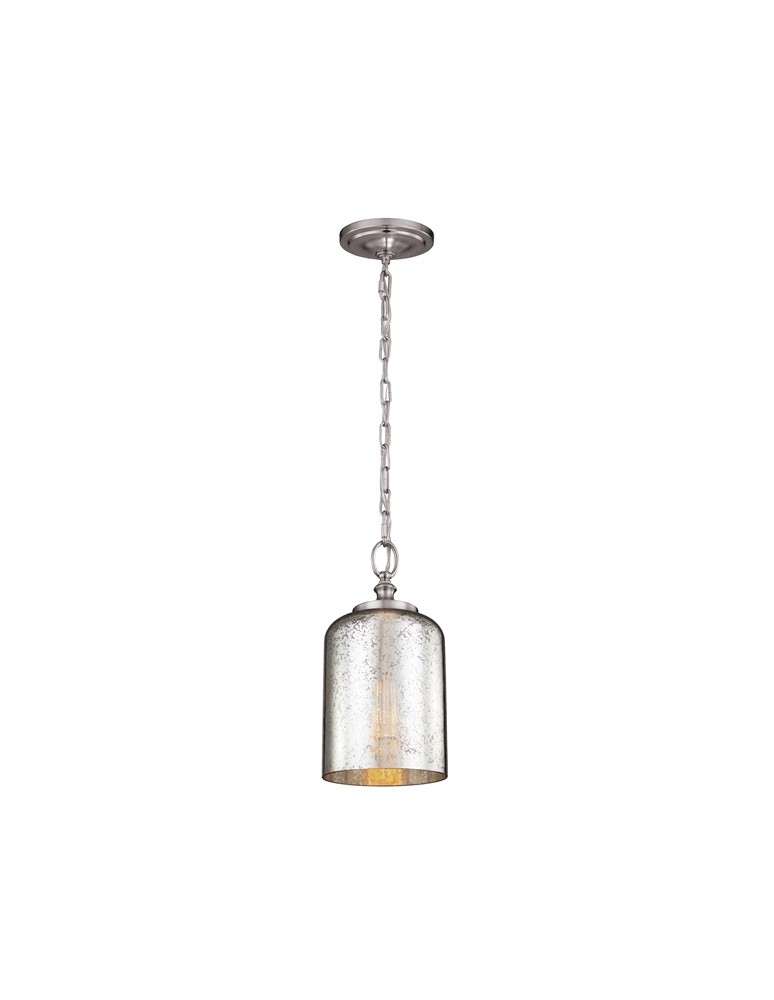 Lampy wiszące w stylu Hampton - Feiss HOUNSLOW 1x60W E27 FE/HOUNSLOW/P BS Wisząca - produkt kolory-swiatla.pl 1