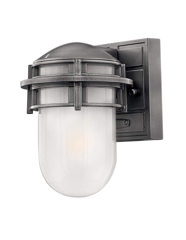 Kinkiety zewnętrzne - Elstead REEF Kinkiet E27 1x60W IP44 Grafitowy HK-REEF-MINI-HE - produkt kolory-swiatla.pl 1
