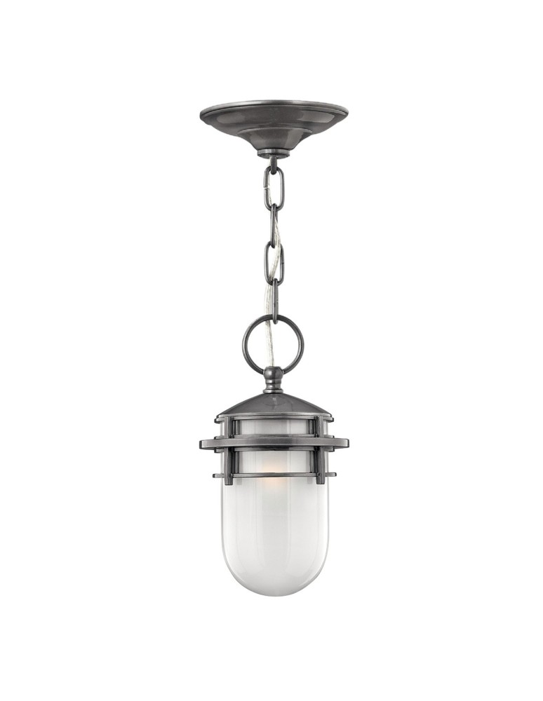 Lampy wiszące - Elstead REEF Wisząca E27 1x60W Grafitowy HK-REEF8-HE - produkt kolory-swiatla.pl 1