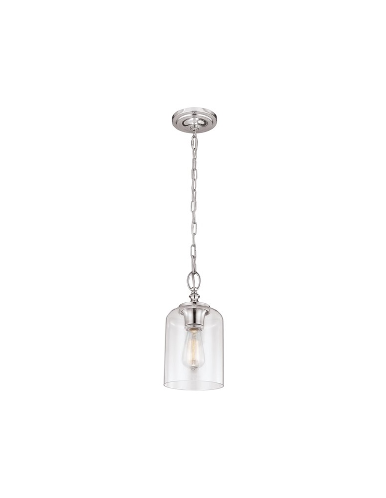 Lampy wiszące w stylu Hampton - Feiss HOUNSLOW 1x60W E27 FE/HOUNSLOW/P PN Wisząca - produkt kolory-swiatla.pl 1