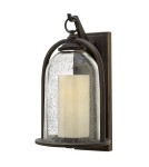 Kinkiety zewnętrzne - Elstead QUINCY Kinkiet E27 1x100W IP44 Brązowy HK-QUINCY-M - product 1