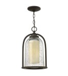 Lampy wiszące - Elstead QUINCY Wisząca E27 1x100W Brązowy HK-QUINCY8-M - product 1