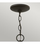Lampy wiszące - Elstead QUINCY Wisząca E27 1x100W Brązowy HK-QUINCY8-M - product 2