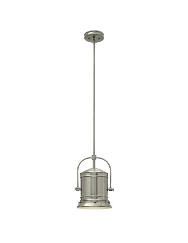Elstead PULLMAN Wisząca E27 1x60W Nikiel HK-PULLMAN-M-BN