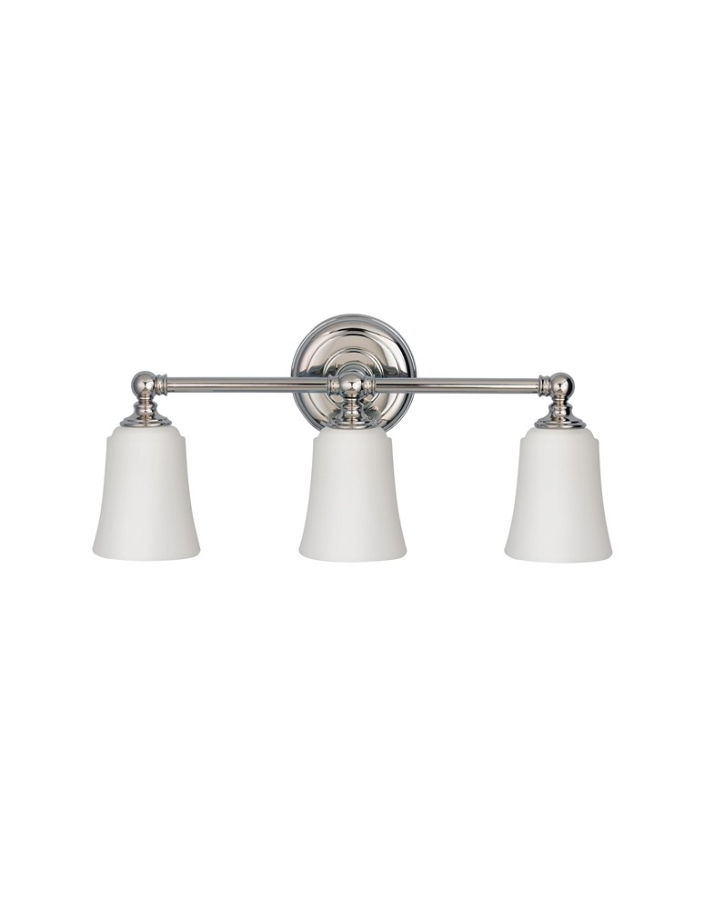 Kinkiety potrójne - Feiss HUGENOT LAKE 3x40W G9 FE/HUGOLAKE3BATH Kinkiet - produkt kolory-swiatla.pl 1