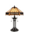 Quoizel INDUS 2x60W E27 QZ/INDUS/TL Stołowa