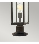 Lampy ogrodowe stojące - Elstead MANHATTAN Stojąca Zewnętrzna E27 1x100W IP44 Brązowy HK-MANHATTAN3-M - product 3