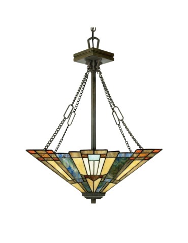 Quoizel INGLENOOK 3x100W E27 QZ/INGLENOOK/P/B Wisząca