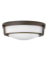 Elstead HATHAWAY Plafon E27 3x60W Antyczny Brąz HK-HATHAWAY-F-MB