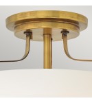 Lampy sufitowe - Elstead HARPER Wisząca E27 3x60W Mosiądz HK-HARPER-SFS-HB - product 2