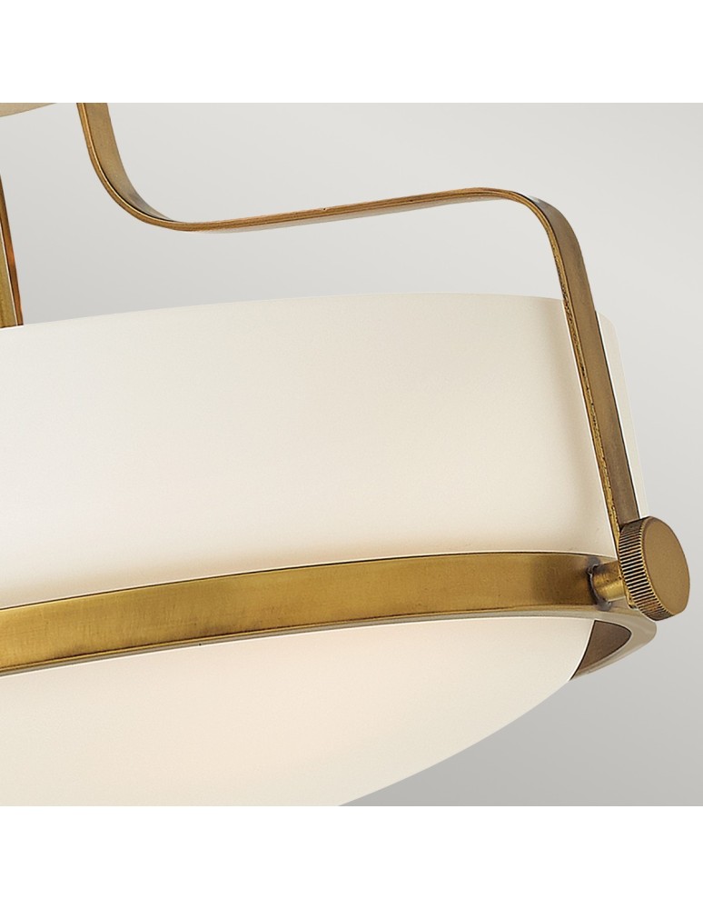 Elstead HARPER Wisząca E27 3x60W Mosiądz HK-HARPER-SFS-HB
