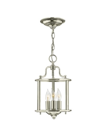 Elstead GENTRY Wisząca E14 3x60W Nikiel HK-GENTRY-P-S-PN