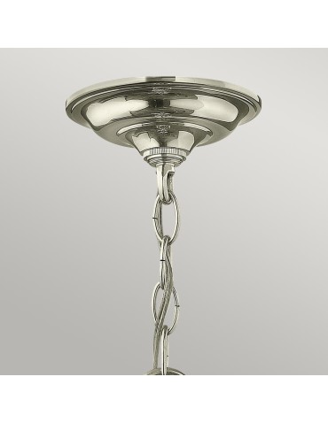 Elstead GENTRY Wisząca E14 3x60W Nikiel HK-GENTRY-P-S-PN - produkt 2