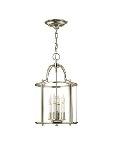 Elstead GENTRY Wisząca E14 4x60W Nikiel HK-GENTRY-P-M-PN