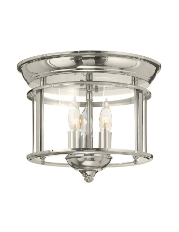 Elstead GENTRY Plafon E14 3x40W Nikiel HK-GENTRY-F-PN