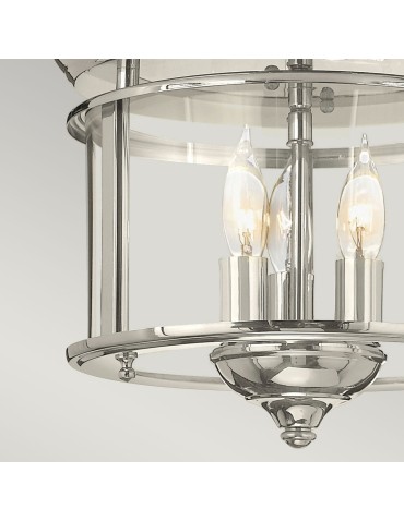 Elstead GENTRY Plafon E14 3x40W Nikiel HK-GENTRY-F-PN - product 2