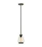 Lampy wiszące - Elstead FINLEY Wisząca E27 1x100W Brązowy HK-FINLEY-P-OZ - product 1