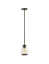 Elstead FINLEY Wisząca E27 1x100W Brązowy HK-FINLEY-P-OZ