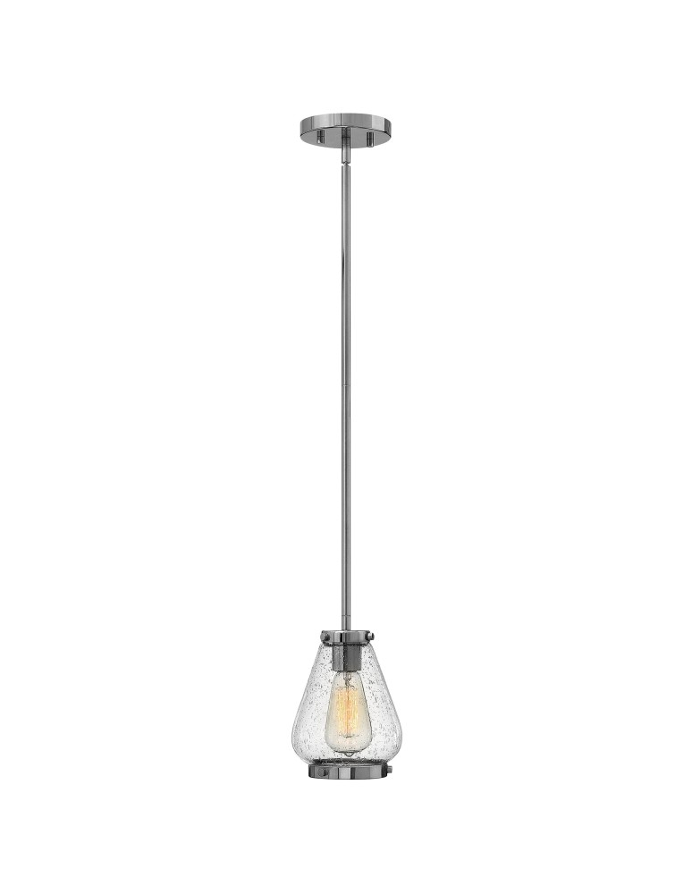 Lampy wiszące - Elstead FINLEY Wisząca E27 1x100W Chrom HK-FINLEY-P-CM - produkt kolory-swiatla.pl 1