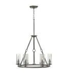 Żyrandole - Elstead DAKOTA Żyrandol E14 6x60W Nikiel HK-DAKOTA6 - product 1