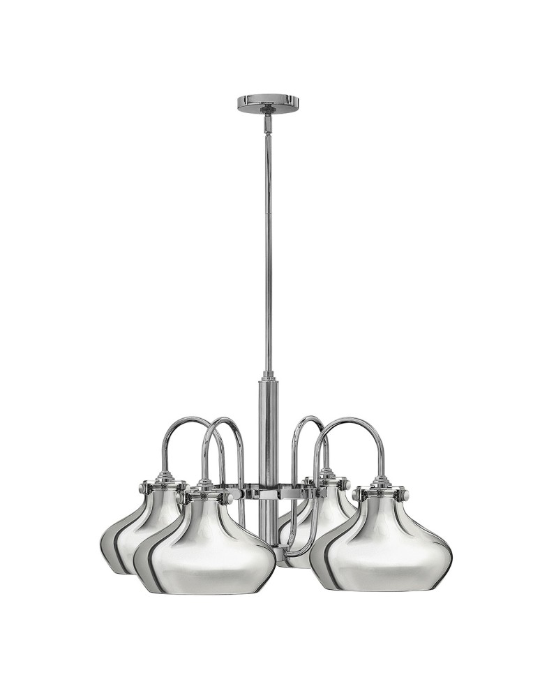 Żyrandole - Elstead CONGRESS Żyrandol E27 4x100W Chrom HK-CONGRESS4-C-CM - produkt kolory-swiatla.pl 1