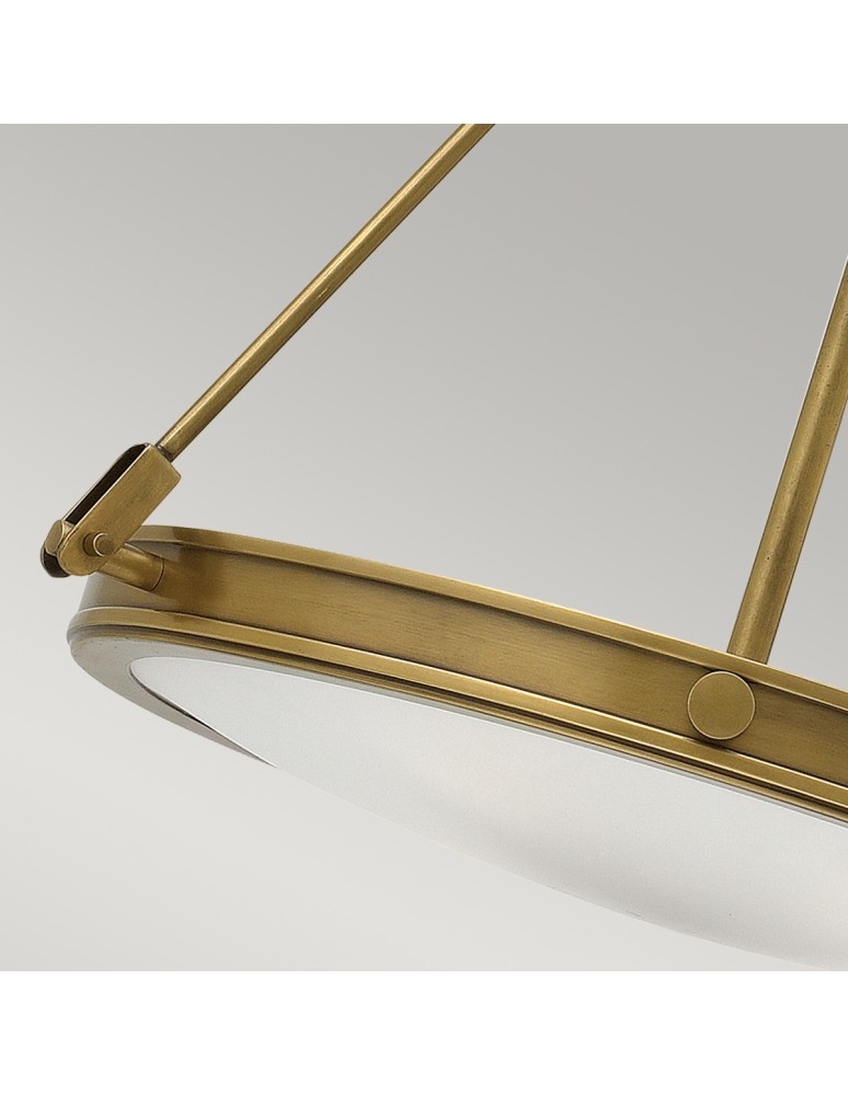 Elstead COLLIER Wisząca E14 4x60W Mosiądz HK-COLLIER-P