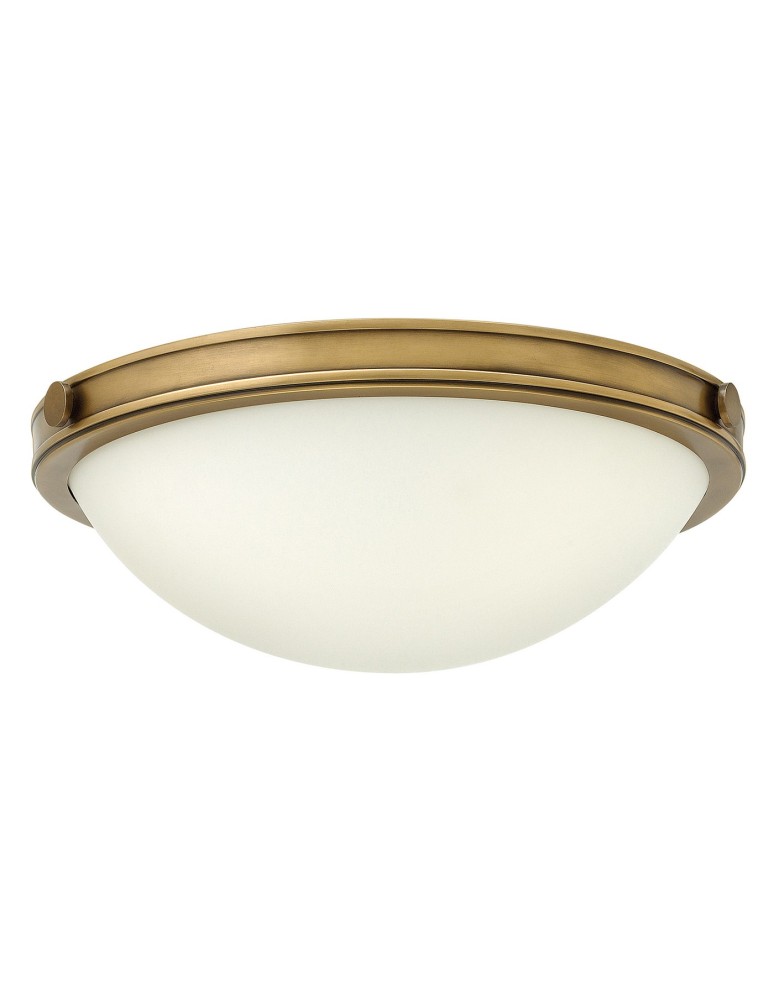 Lampy sufitowe - Elstead COLLIER Plafon E27 2x40W Mosiądz HK-COLLIER-F-S - produkt kolory-swiatla.pl 1
