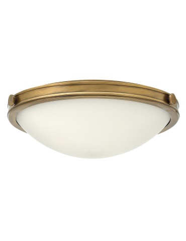 Elstead COLLIER Plafon E27 3x60W Mosiądz HK-COLLIER-F-M