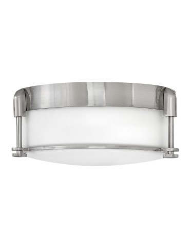 Elstead COLBIN Plafon E27 2x60W Nikiel HK-COLBIN-F-S-BN