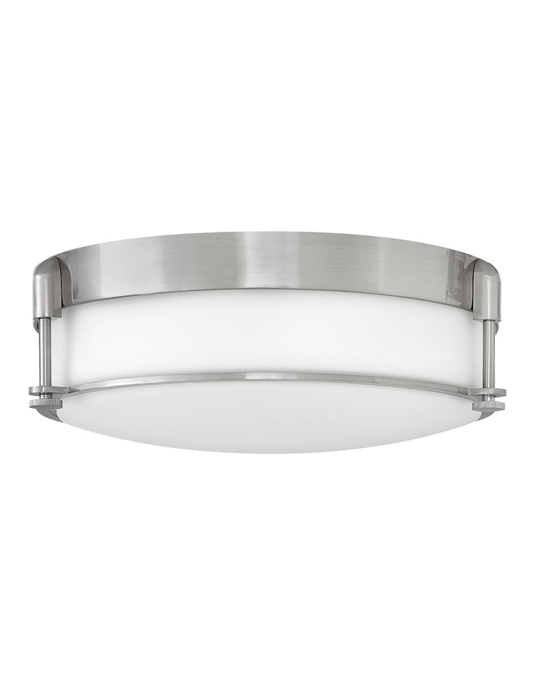Lampy sufitowe - Elstead COLBIN Plafon E27 3x60W Nikiel HK-COLBIN-F-M-BN - produkt kolory-swiatla.pl 1
