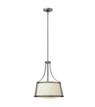 Lampy wiszące - Elstead CHARLOT Wisząca E27 3x75W Nikiel Antyczny HK-CHARLOTTE-P-AN - product 1