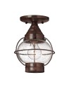 Elstead CAPE COD Plafon E27 1x60W Brązowy HK-CAPECOD8-S