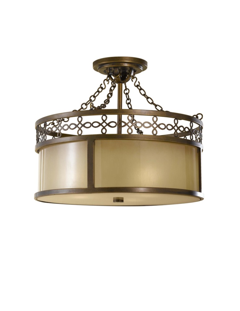 Lampy sufitowe - Feiss JUSTINE 3x100W E27 FE/JUSTINE/SF Sufitowa - produkt kolory-swiatla.pl 1