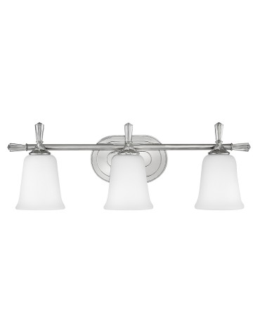 Elstead BLYTHE Kinkiet G9 3x3W IP44 Chrom HK-BLYTHE3-BATH