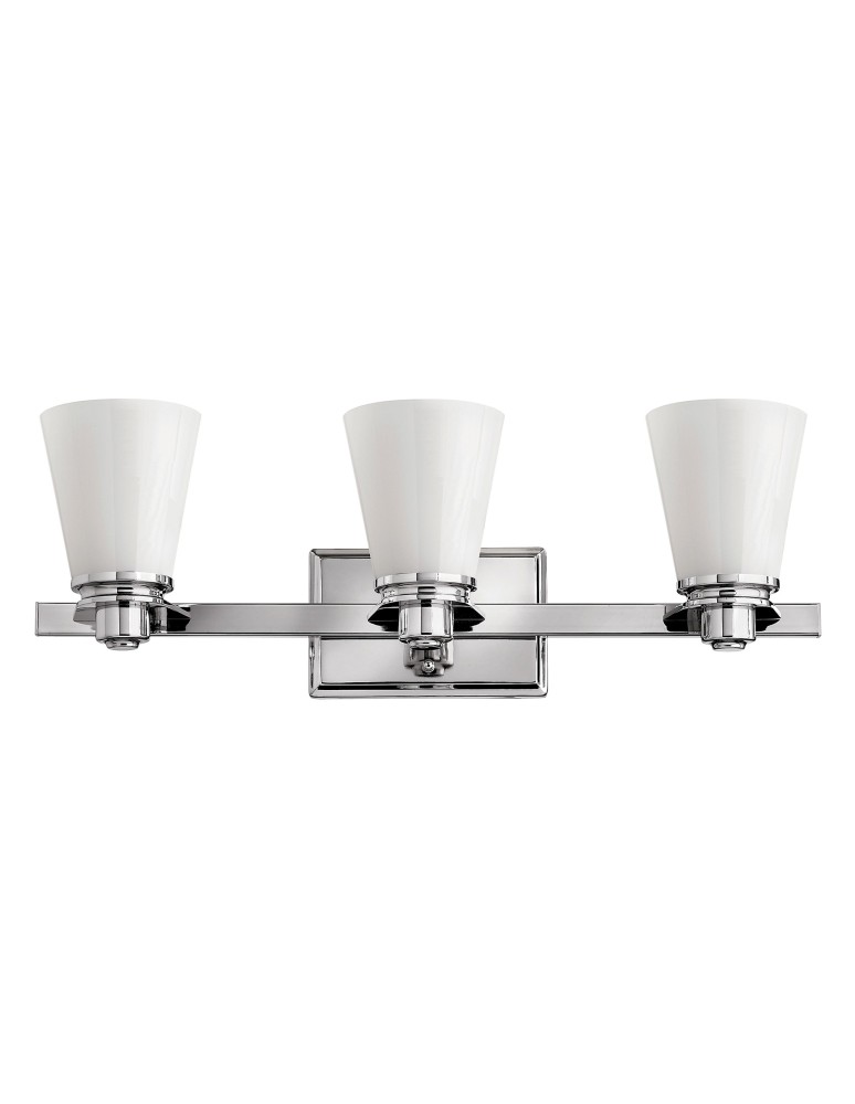 Kinkiety łazienkowe - Elstead AVON Kinkiet G9 3x3W IP44 Chrom HK-AVON3-BATH - produkt kolory-swiatla.pl 1