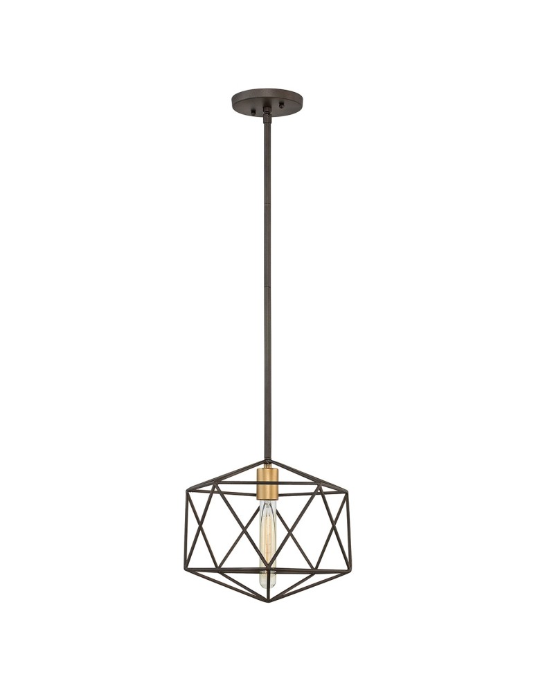 Lampy wiszące - Elstead ASTRID Wisząca E27 1x100W Brązowy HK-ASTRID-MP - produkt kolory-swiatla.pl 1