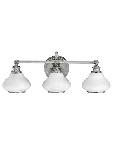 Elstead AINSLEY Kinkiet G9 3x3W IP44 Chrom HK-AINSLEY3-BATH