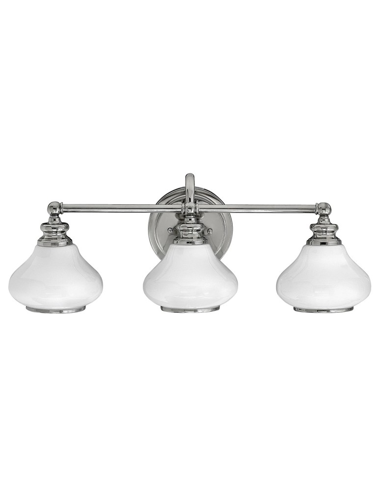Kinkiety łazienkowe - Elstead AINSLEY Kinkiet G9 3x3W IP44 Chrom HK-AINSLEY3-BATH - produkt kolory-swiatla.pl 1