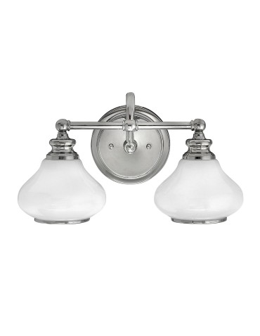 Elstead AINSLEY Kinkiet G9 2x3W IP44 Chrom HK-AINSLEY2-BATH