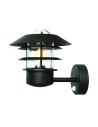 Elstead HELSINGOR Kinkiet E27 1x60W IP44 Czujnik ruchu Czarny HELSINGOR-PIR-BK
