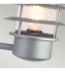 Lampy zewnętrzne z czujnikiem ruchu - Elstead HELSINGOR Kinkiet E27 1x60W IP44 Czujnik ruchu Srebrny HELSINGOR-PIR - product 3