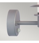 Lampy zewnętrzne z czujnikiem ruchu - Elstead HELSINGOR Kinkiet E27 1x60W IP44 Czujnik ruchu Srebrny HELSINGOR-PIR - product 4
