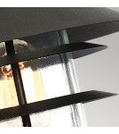 Lampy ogrodowe stojące - Elstead HELSINGOR Stojąca Zewnętrzna E27 1x60W IP44 Czarny HELSINGOR-PED-BK - product 2